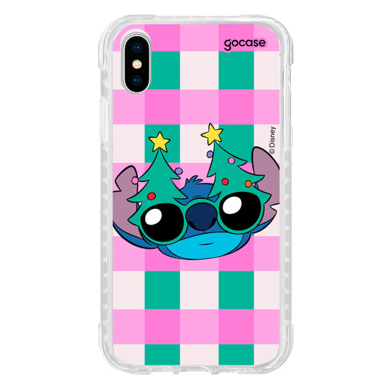 Capinha para celular Lilo & Stitch - Christmas Glasses