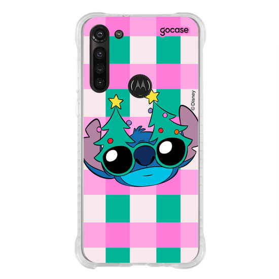 Capinha para celular Lilo & Stitch - Christmas Glasses
