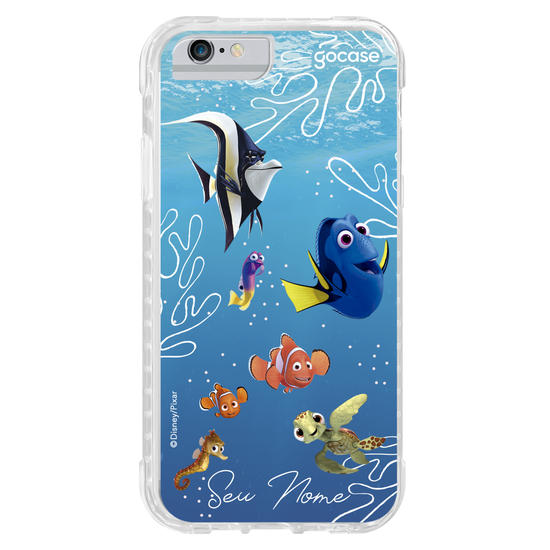 Capinha para celular Disney - Procurando o Nemo - Mar de Amigos