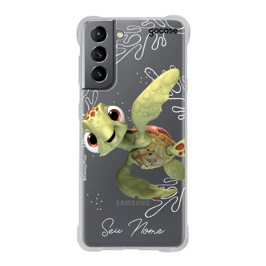 Capinha para celular Disney - Procurando o Nemo - Tartaruguinha