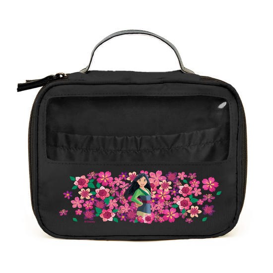Necessaire Makeup Double - Disney - Princesas - Floral e Princesas