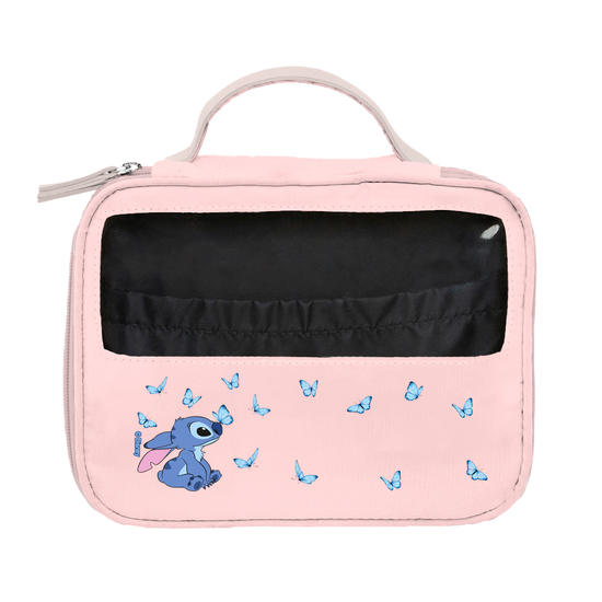 Necessaire Makeup Double -  Lilo & Stitch - Borboletas Cute