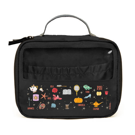 Necessaire Makeup Double - Pattern Princess Elements