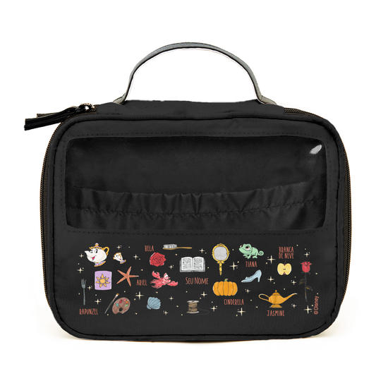 Necessaire Makeup Double - Pattern Princess Elements