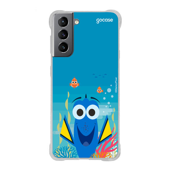 Capinha para celular Disney - Procurando o Nemo - Fundo do Mar