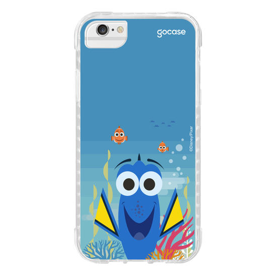 Capinha para celular Disney - Procurando o Nemo - Fundo do Mar
