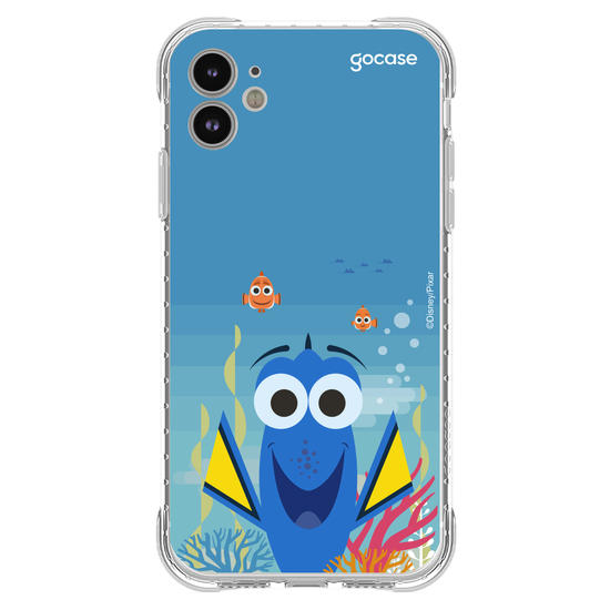 Capinha para celular Disney - Procurando o Nemo - Fundo do Mar