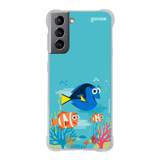 Capinha para celular Disney - Procurando o Nemo - Corais