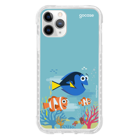 Capinha para celular Disney - Procurando o Nemo - Corais