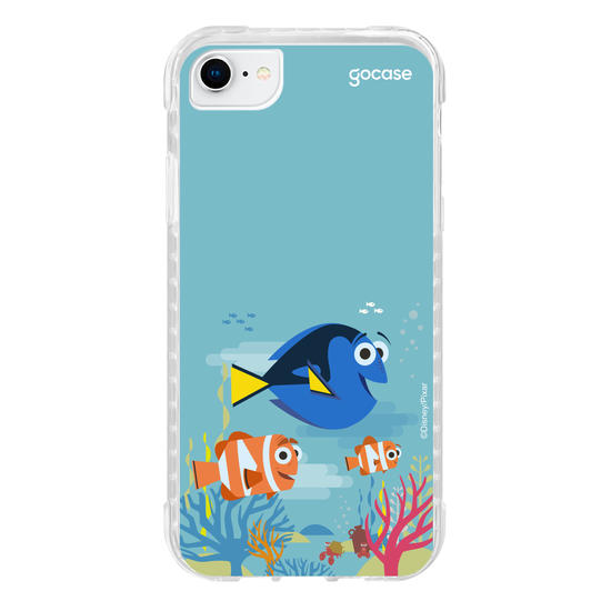 Capinha para celular Disney - Procurando o Nemo - Corais