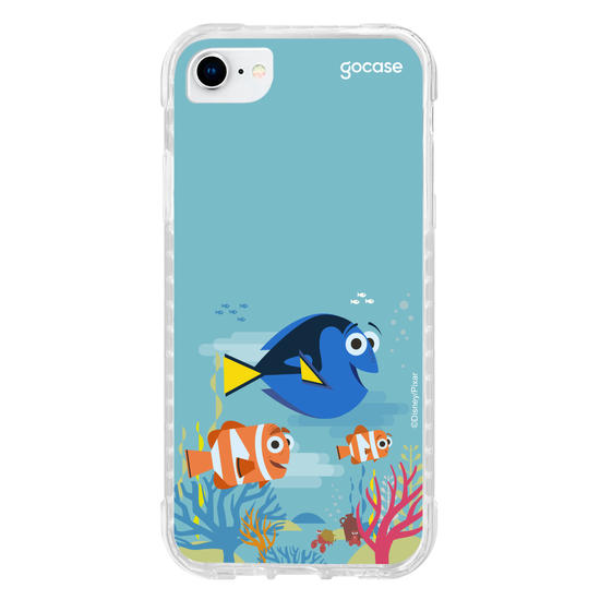 Capinha para celular Disney - Procurando o Nemo - Corais