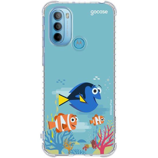 Capinha para celular Disney - Procurando o Nemo - Corais