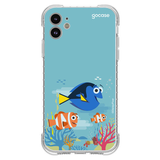 Capinha para celular Disney - Procurando o Nemo - Corais