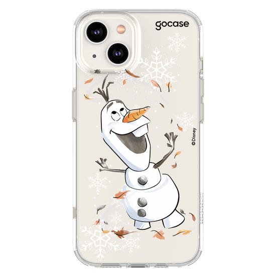 Capinha para celular Disney - Olaf - Entre as Folhas