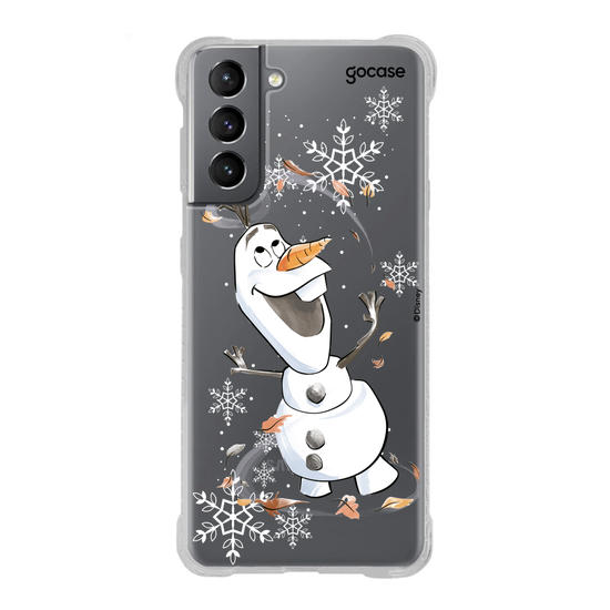 Capinha para celular Disney - Olaf - Entre as Folhas
