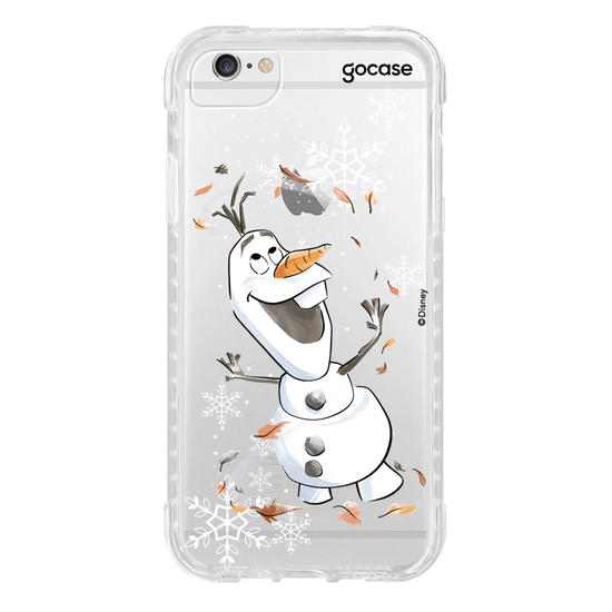 Capinha para celular Disney - Olaf - Entre as Folhas