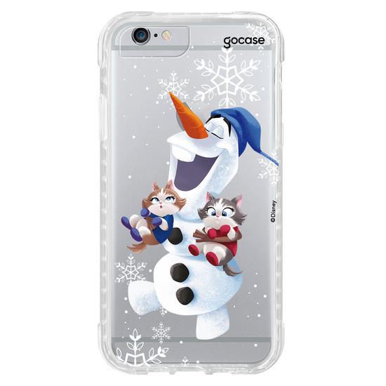 Capinha para celular Disney - Olaf - Fofura em Dobro