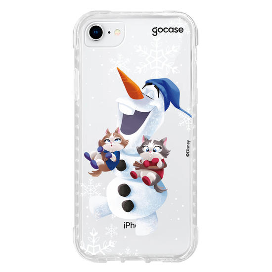 Capinha para celular Disney - Olaf - Fofura em Dobro