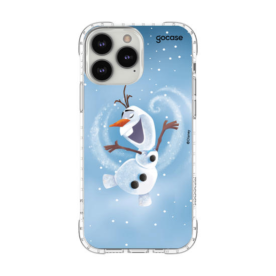Capinha para celular Disney - Olaf - Brincando na Neve