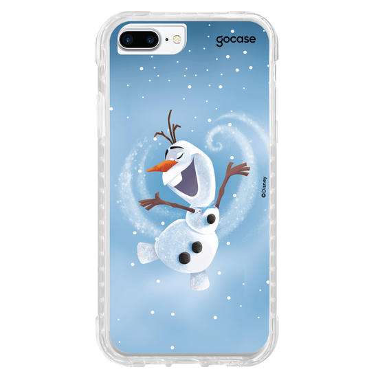 Capinha para celular Disney - Olaf - Brincando na Neve
