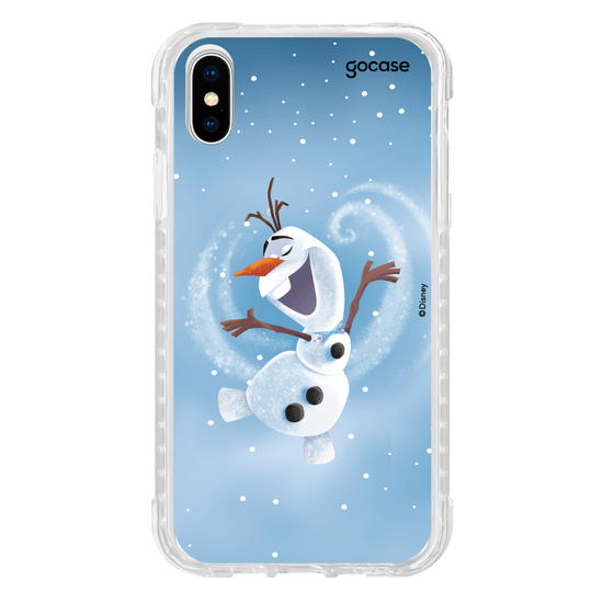 Capinha para celular Disney - Olaf - Brincando na Neve