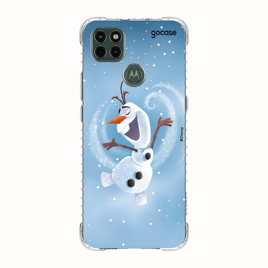 Capinha para celular Disney - Olaf - Brincando na Neve