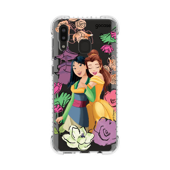 Capinha para celular Disney - Princesas - Mulan e Bela