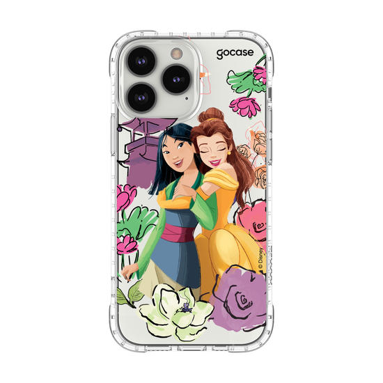 Capinha para celular Disney - Princesas - Mulan e Bela