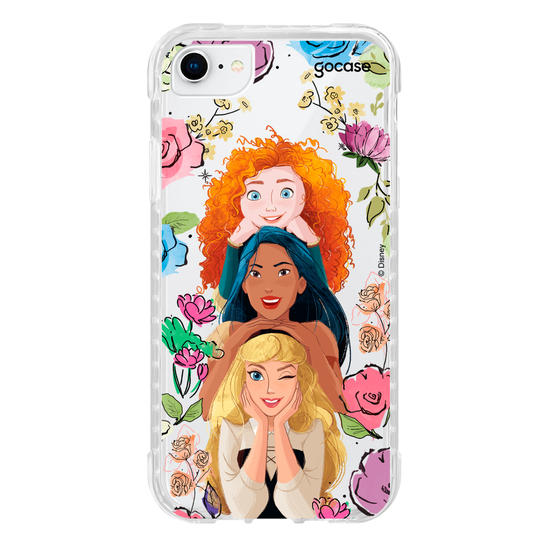 Capinha para celular Disney - Princesas - Merida, Pocahontas e Aurora