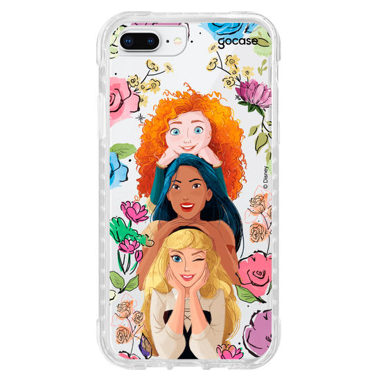 Capinha para celular Disney - Princesas - Merida, Pocahontas e Aurora