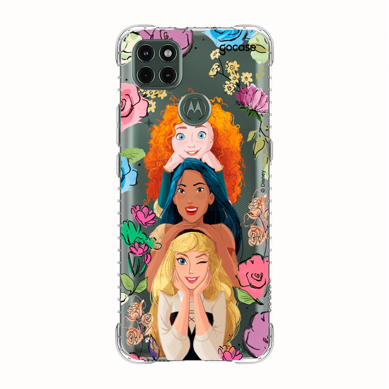 Capinha para celular Disney - Princesas - Merida, Pocahontas e Aurora