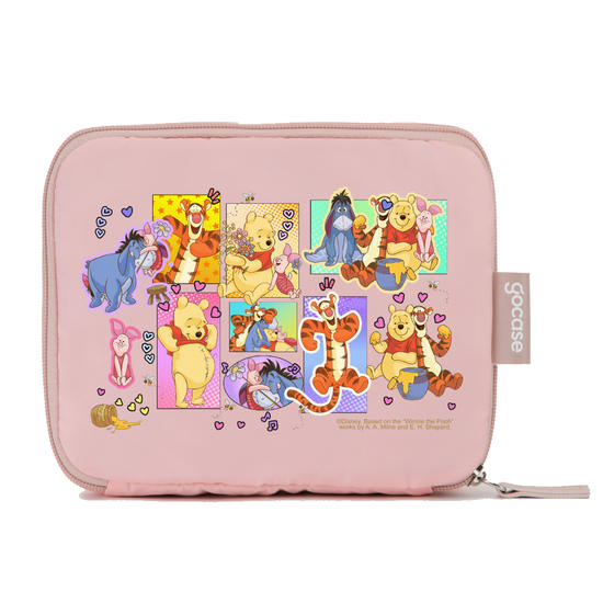 Porta Acessórios Cute Rosa - Pooh e Amigos Comic