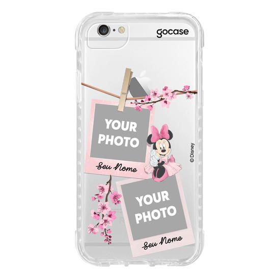 Capinha para celular Mickey & Amigos - Picture Minnie Cherry Blossom