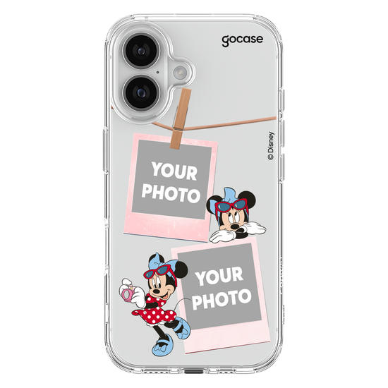 Capinha para celular Mickey & Amigos - Picture Minnie Fotógrafa