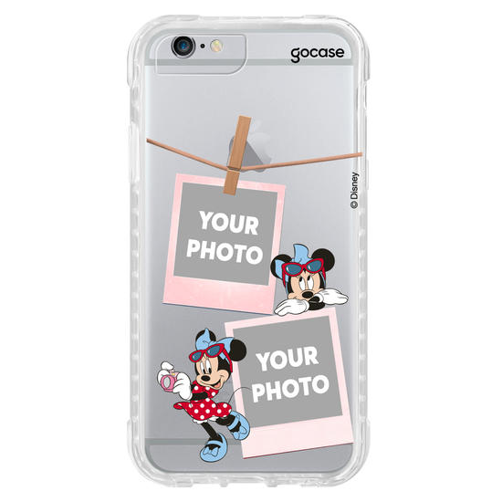 Capinha para celular Mickey & Amigos - Picture Minnie Fotógrafa
