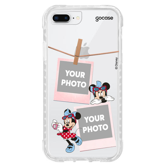 Capinha para celular Mickey & Amigos - Picture Minnie Fotógrafa