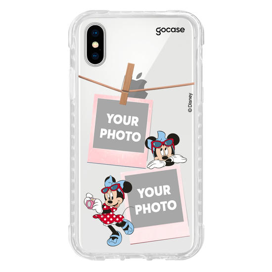 Capinha para celular Mickey & Amigos - Picture Minnie Fotógrafa