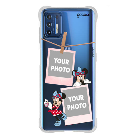 Capinha para celular Mickey & Amigos - Picture Minnie Fotógrafa