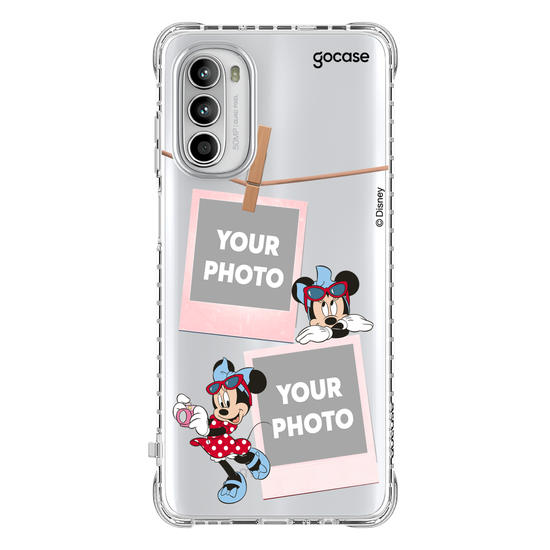 Capinha para celular Mickey & Amigos - Picture Minnie Fotógrafa