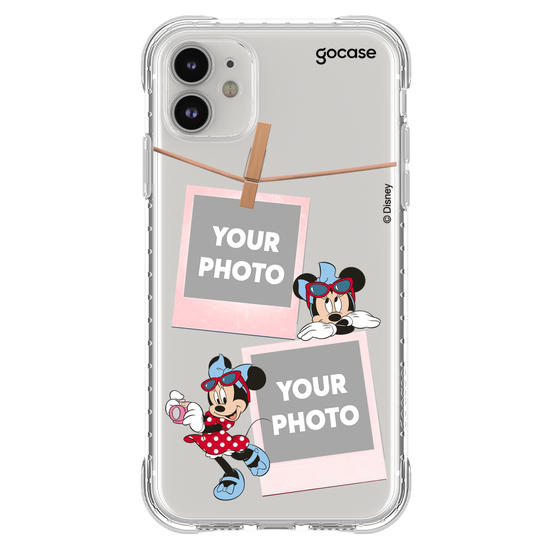 Capinha para celular Mickey & Amigos - Picture Minnie Fotógrafa