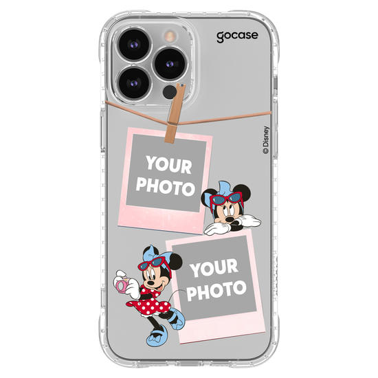 Capinha para celular Mickey & Amigos - Picture Minnie Fotógrafa
