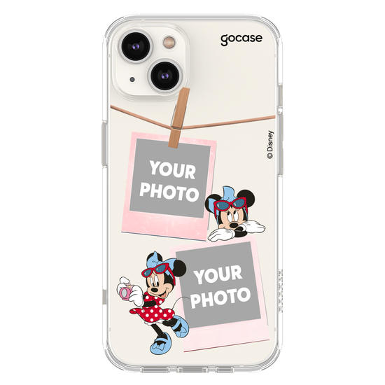 Capinha para celular Mickey & Amigos - Picture Minnie Fotógrafa