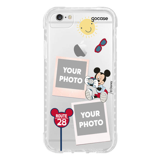 Capinha para celular Mickey & Amigos - Picture Mickey Fotógrafo