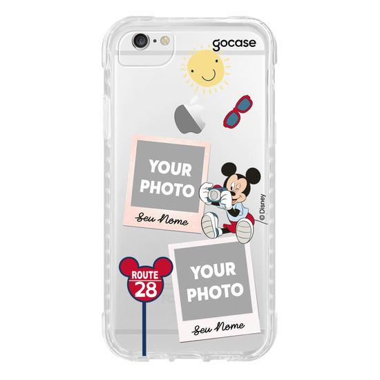 Capinha para celular Mickey & Amigos - Picture Mickey Fotógrafo