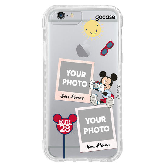 Capinha para celular Mickey & Amigos - Picture Mickey Fotógrafo