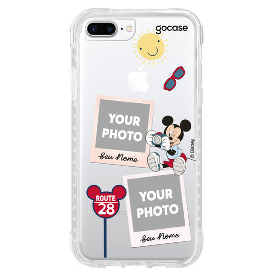 Capinha para celular Mickey & Amigos - Picture Mickey Fotógrafo