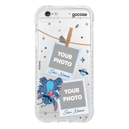 Capinha para celular Lilo & Stitch - Picture Stitch Space