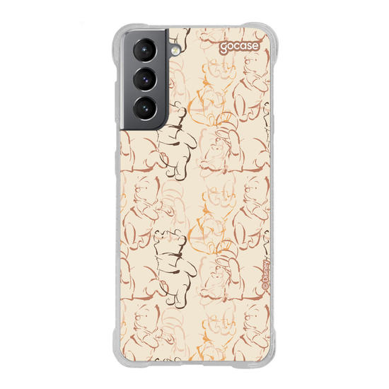 Capinha para celular Ursinho Pooh - Pattern