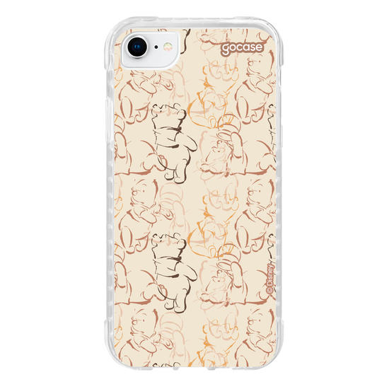 Capinha para celular Ursinho Pooh - Pattern