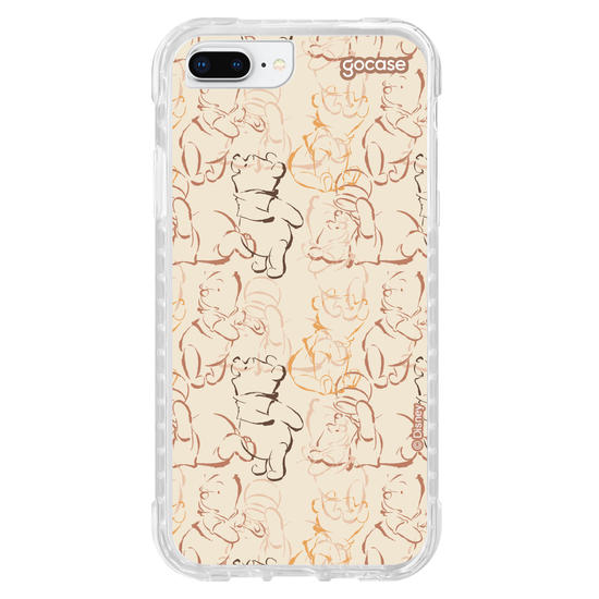 Capinha para celular Ursinho Pooh - Pattern